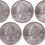 Thumbnail: 2010 P National Park Quarter 5 Coin Set Uncirculated Mint State 25c Collectible