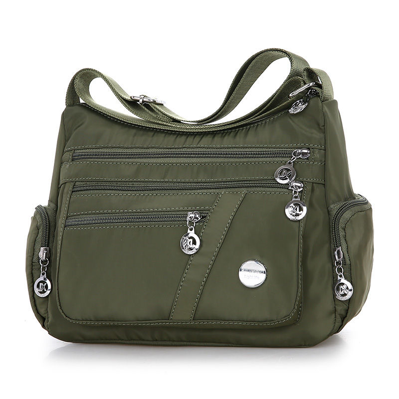 Thumbnail: Women Shoulder Bag Multi-pocket Design Waterproof Casual High Capacity Crossbod