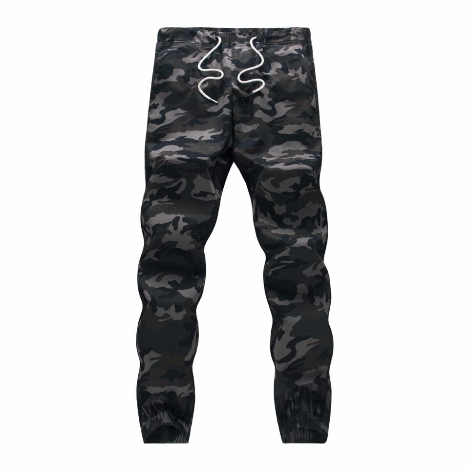 Miniaturbild: Camouflage Military Jogger Pants Men 2024 Pure Cotton Mens Spring Autumn Pencil