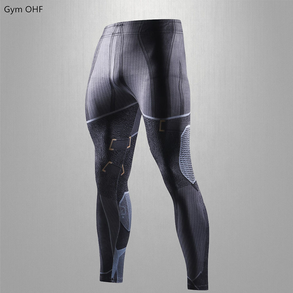 Miniature : Super Hero 3D Thermal Casual Pants Men Brand Compression Tights Skinny Leggings