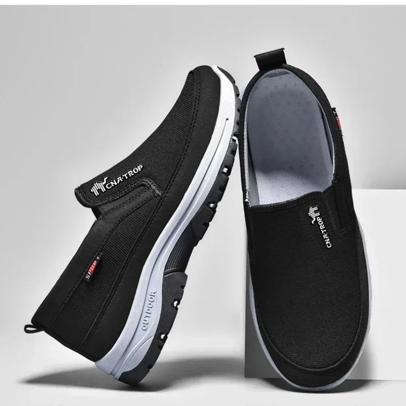 Thumbnail: Men's Casual Shoes Classic Loafers Anti-slip Soft Sole Comfortable Men's Leathe