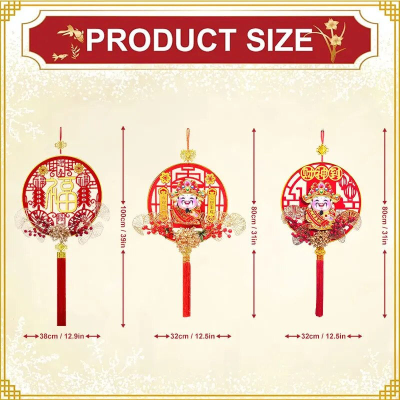Thumbnail: 2024 Chinese Lunar New Year Decor Shakeable Head Chinese The God of Fortune Pen