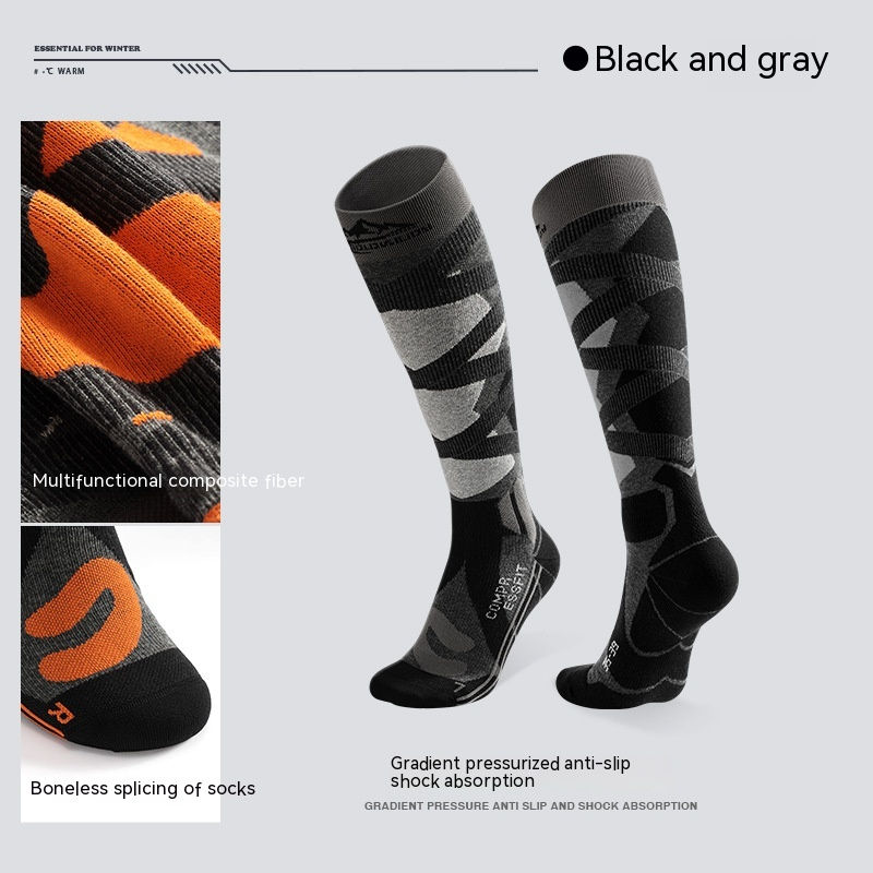 Miniatura: Winter Professional Wool Long Ski Socks