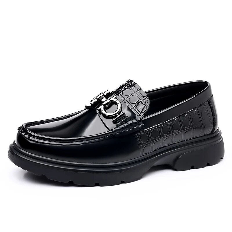Miniatura: WAERTA Men Oxford Shoes Genuine Leather Male Casual Men Shoes Comfortable Forma