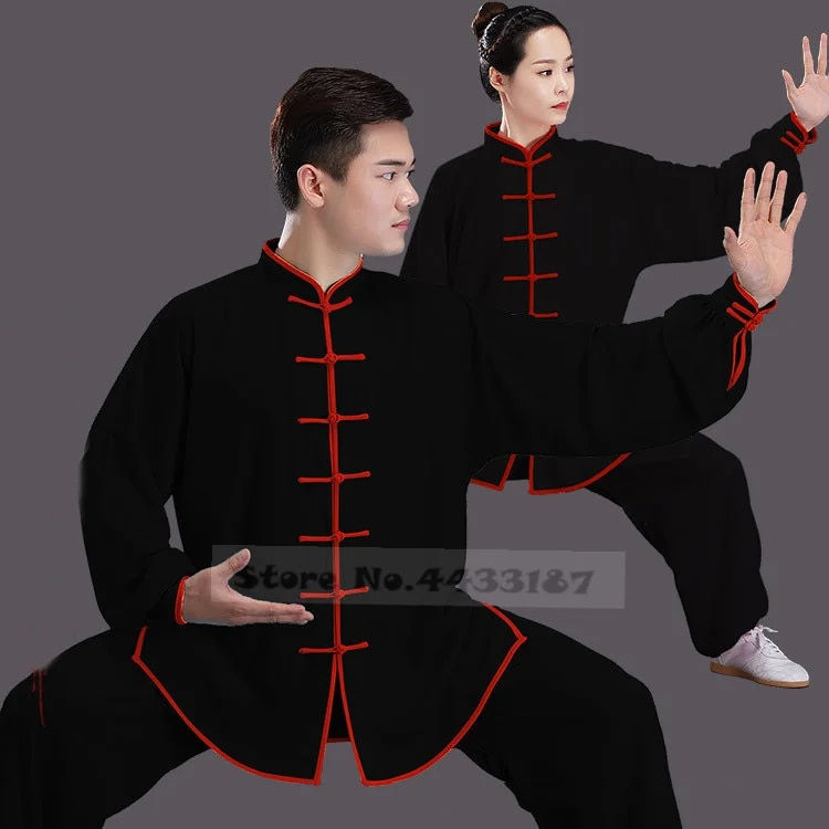 섬네일: Clothing Loose Chinese Traditional Tang Suit Kung Fu Clothes Retro Oriental Uni
