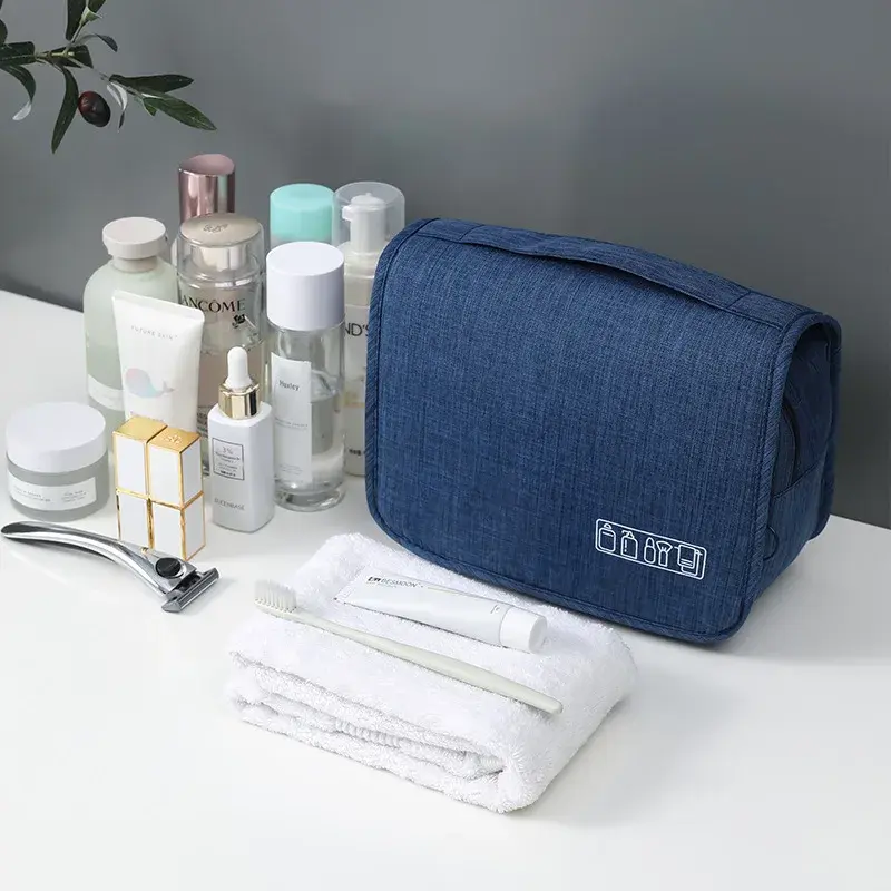 Miniaturbild: Oxford Fabric Men Business Portable Storage Bag Toiletries Organizer Women Cosm