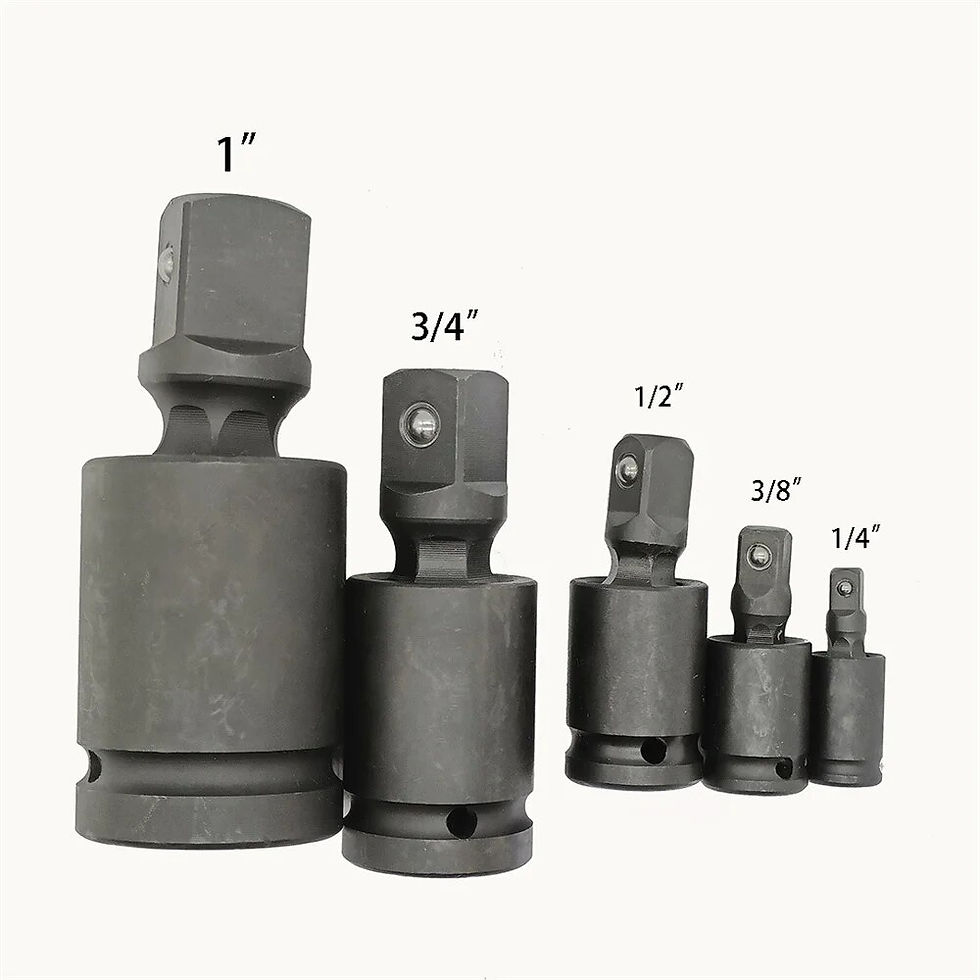 Thumbnail: Air Impact Universal Joint Socket, Ratchet Angle Extension Bar Socket Adapter,