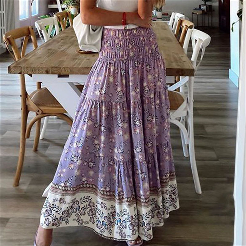 Imej kecil: Women's Fashion Casual High Waist Dress