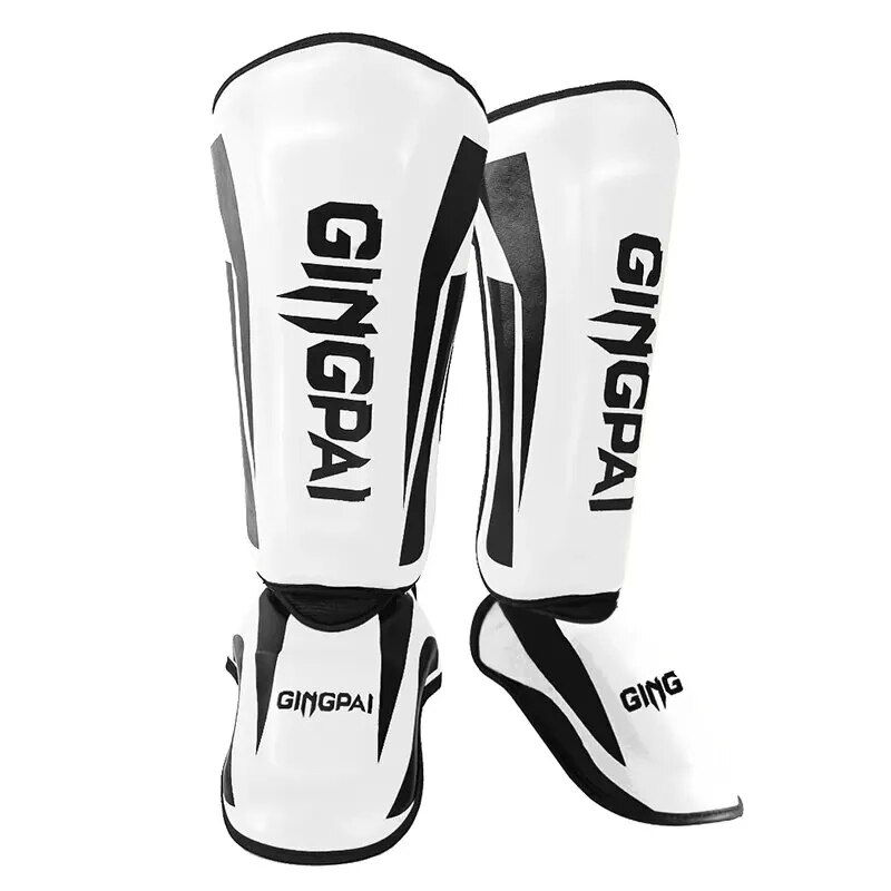 Thumbnail: Professional Kickboxing Leg Guard Muay Ankle Protector Sparring MMA Shin Boxing