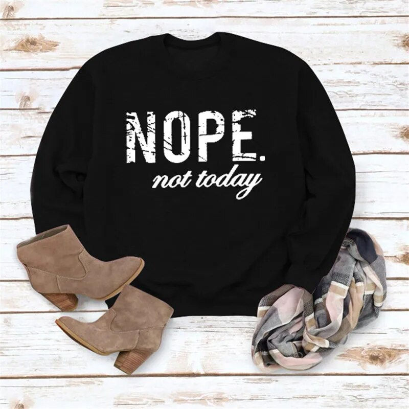 Thumbnail: New simple cotton women's pullover casual loose sports round neck long-sleeved