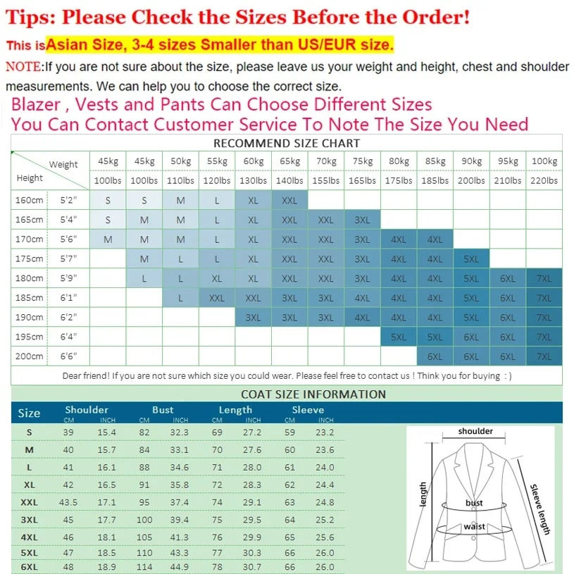 Thumbnail: S-5XL (Jacket + Vest + Pants) Retro Gentleman Classic Fashion Plaid Mens Formal