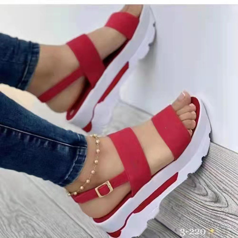 Miniatura: Women Sandals Lightweight Wedges Shoes For Women Summer Sandals Platform Shoes 