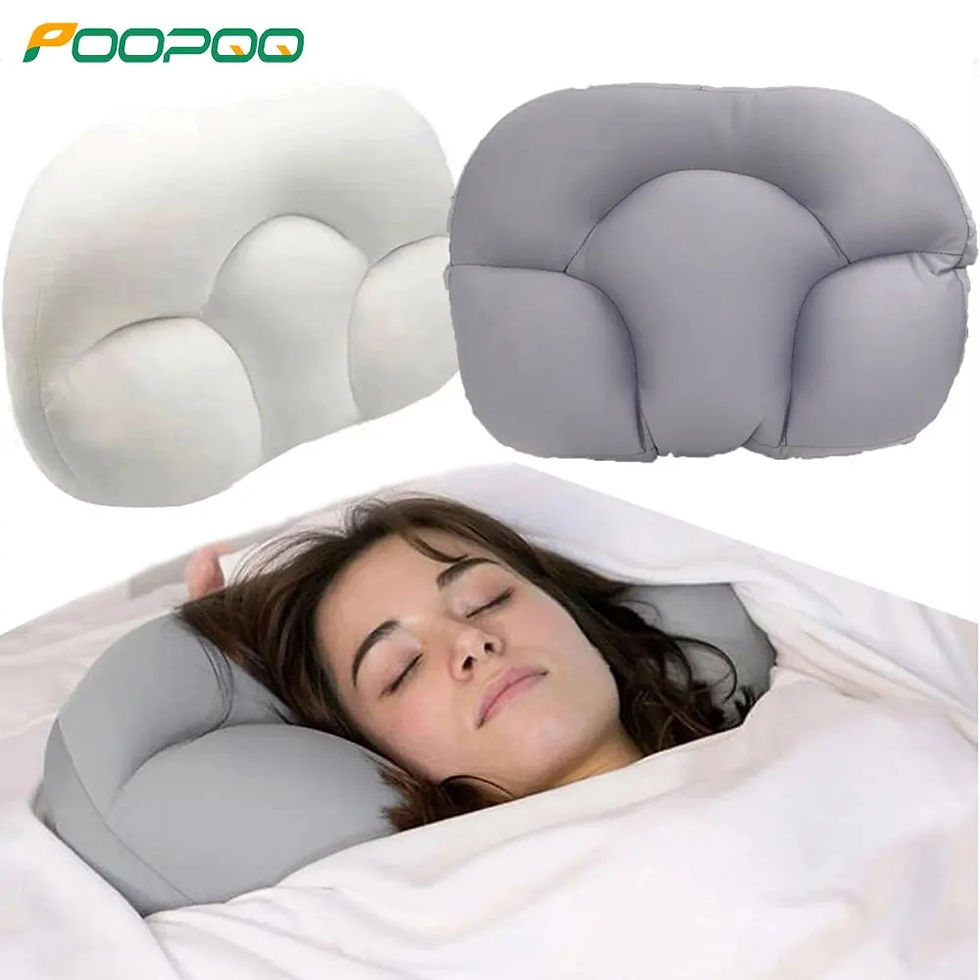 Μικρογραφία: 1PC Body Massager All-round Sleep Pillow Neck Massager Sleeping Memory Foam Egg