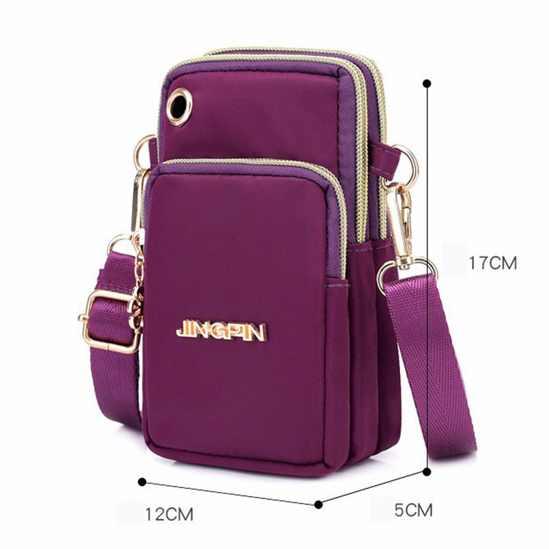 Thumbnail: Casual Waterproof Nylon Crossbody Bags Women Messenger Shoulder Bag Female Smal