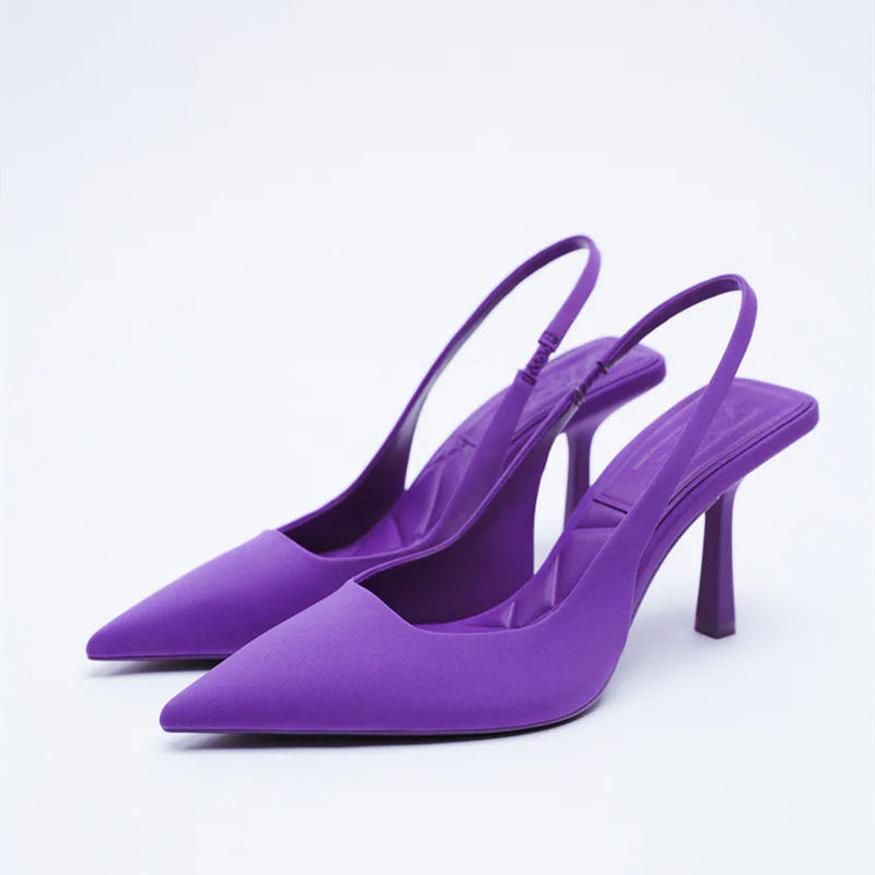थंबनेल: 2024 Summer New Women's Shoes Fashion Womens Shoes Pointed High Heels Light Lad