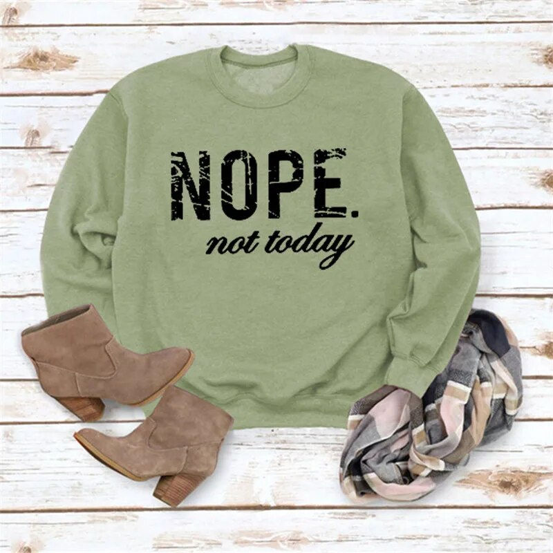 New simple cotton women's pullover casual loose sports round neck long-sleeved