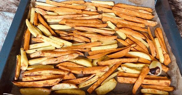 Süßkartoffel-Pommes selber machen
