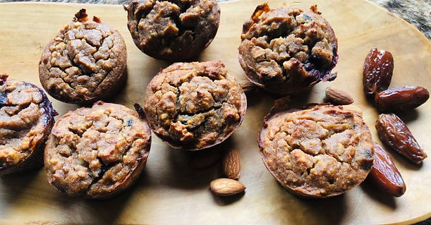 Einfache Paleo Blaubeer Muffins