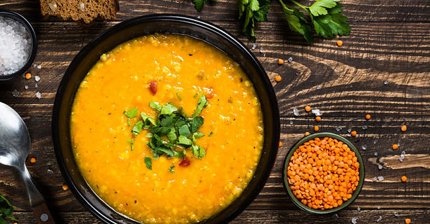 Pikante Linsensuppe