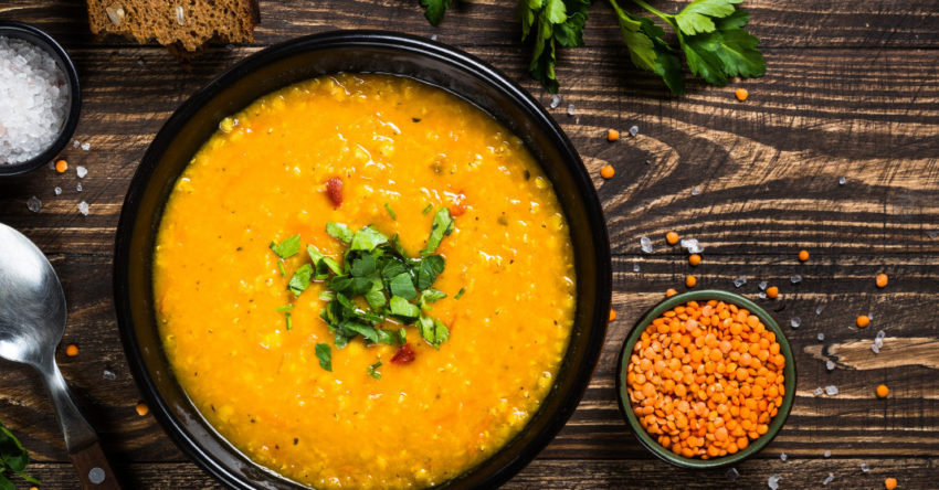 Pikante Linsensuppe | ganzodergarnich