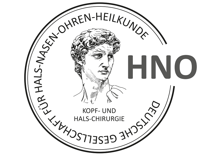 Logo der Deutschen Gesellschaft für HNO-Heilkunde