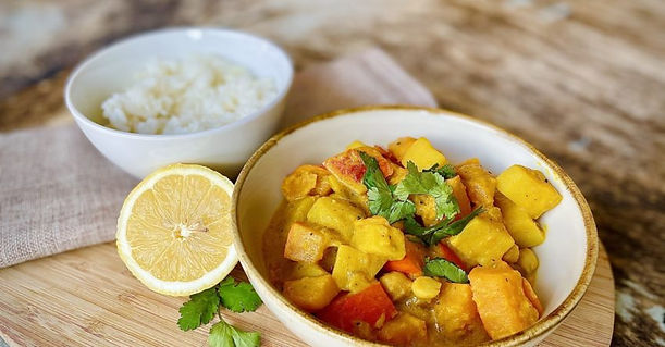 Indisches Kürbiscurry