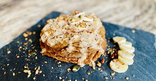 Pfannkuchen ohne Mehl, Ei, Zucker. Aber mit viel Geschmack