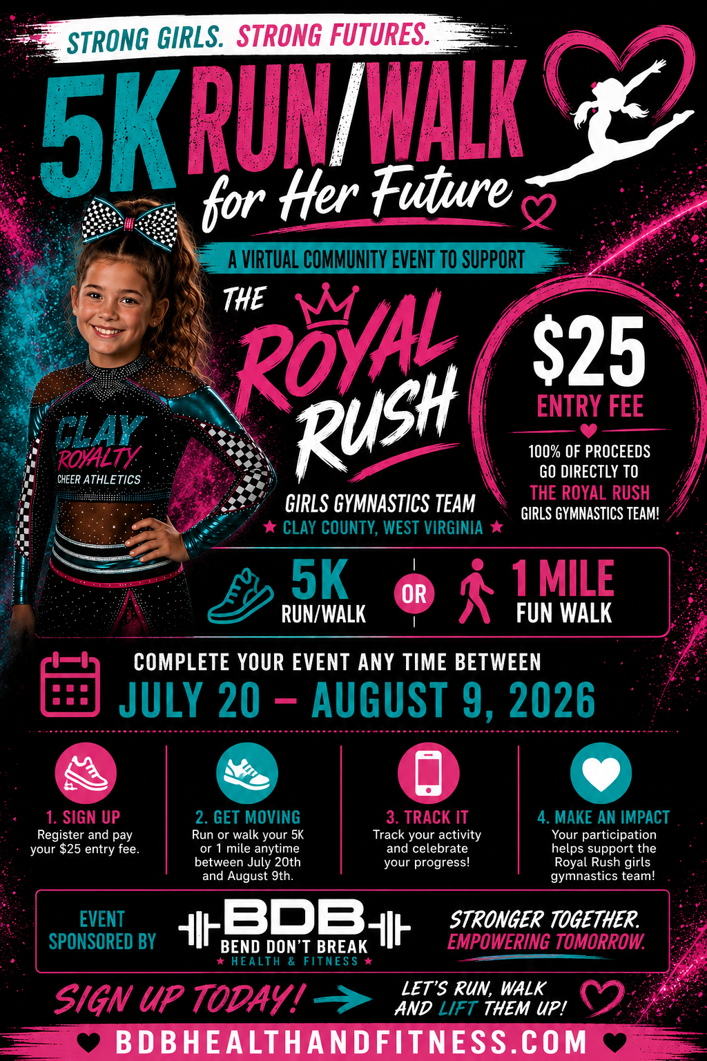 5k RUN / WALK For Her Future