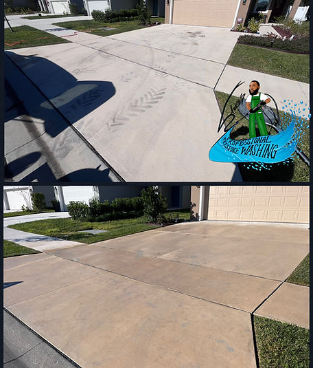 Driveway Pressure Washing by Stokes Professional Pressure Washing in Apopka, FL