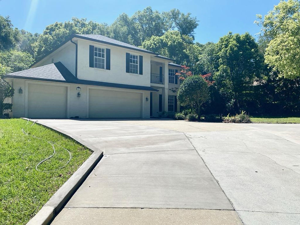 driveway cleaning service in DeLand FL by Pristine Pressure Washing