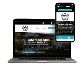 Surface Rite Pressure Washing website Designed by Divine Flow Digital