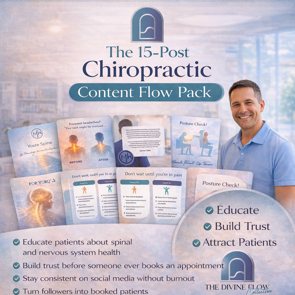 The 15-Post The Chiropractic Content Flow Pack