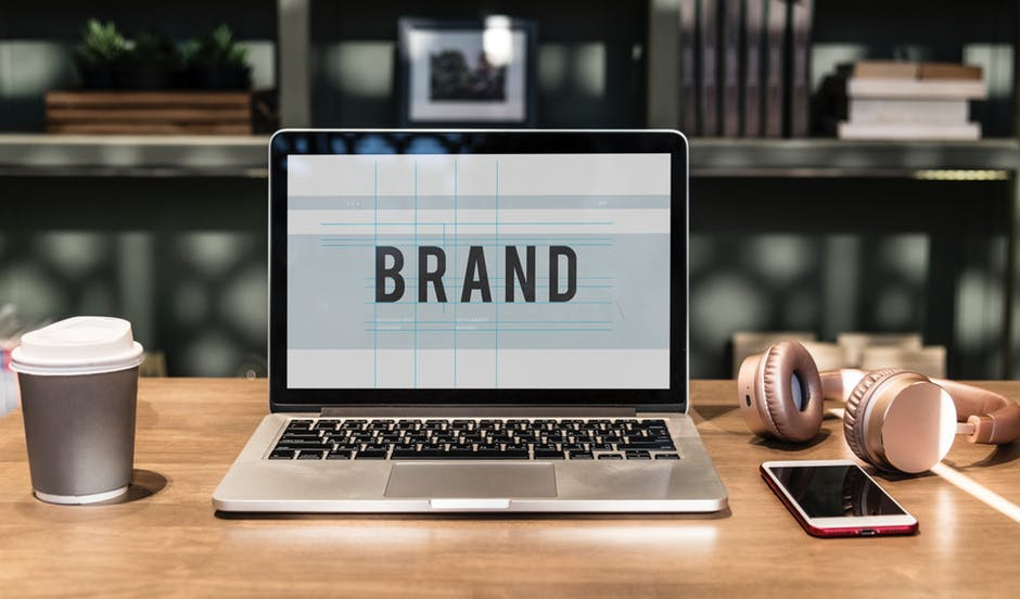 Laptop with Brand image