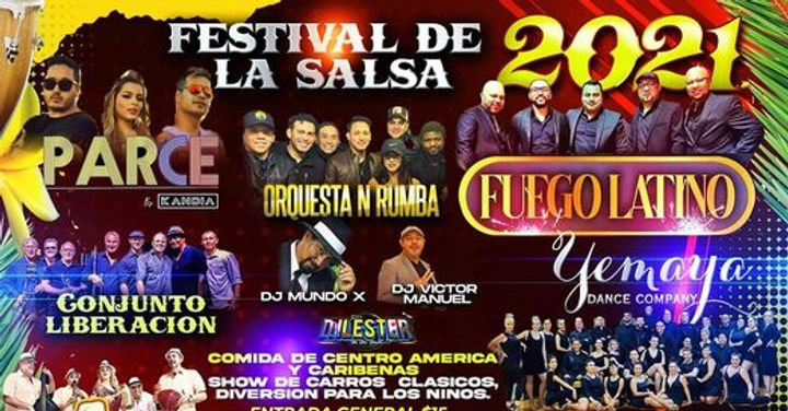 Festival de la Salsa - Flyer - August 15