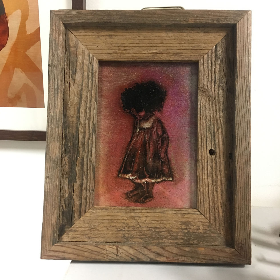Babyhair 8x10" Reclaimed Wooden Frame