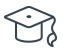 graduation cap icon
