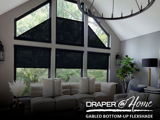 Roller Shade, Angled Window Shades, ShadeCraft