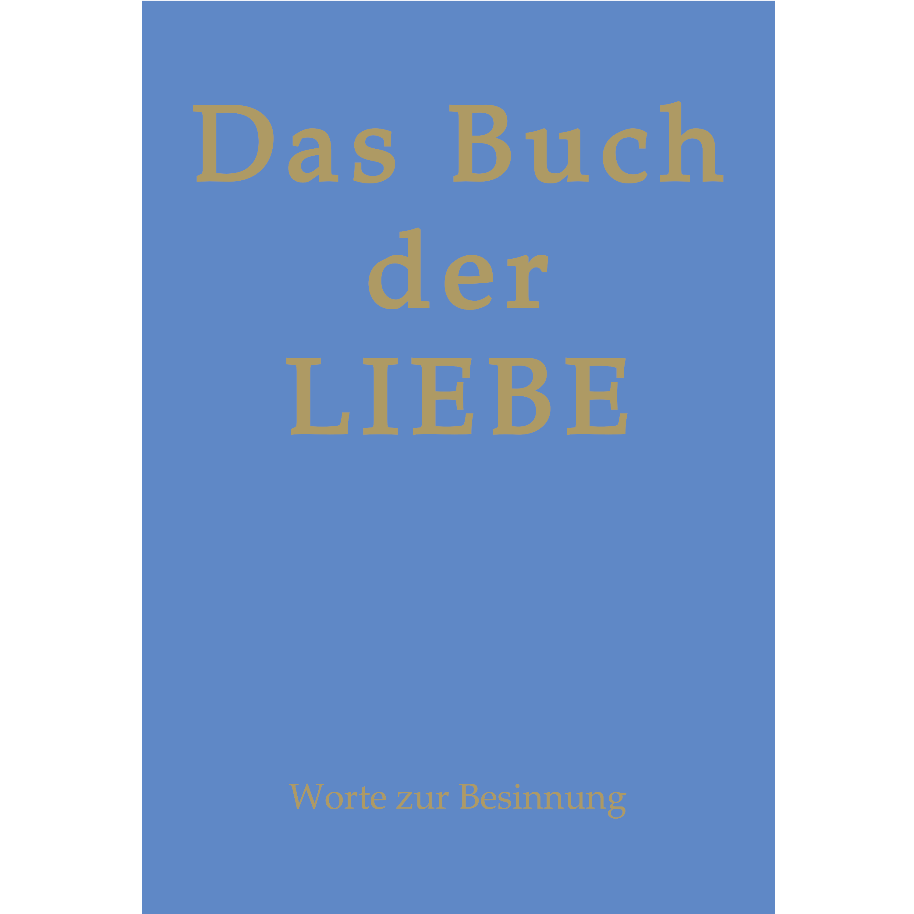 Das Buch der LIEBE - Worte zur Besinnung