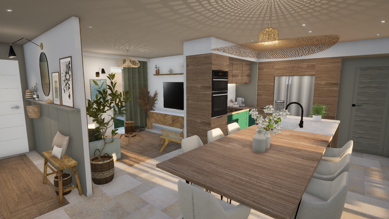 renovation la rochelle decoratrice d'interieur suivi chantier agencement meuble sur mesure