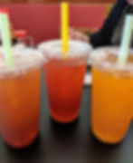 Fruit Teas, Thai Tea, and Coffee