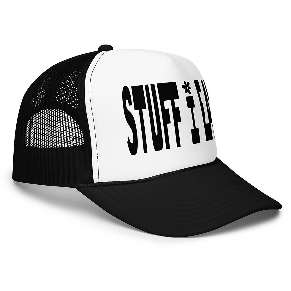 Thumbnail: SIE Foam trucker hat (black/white)
