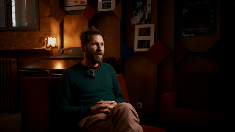 Interview et reportage d'un groupe de musique