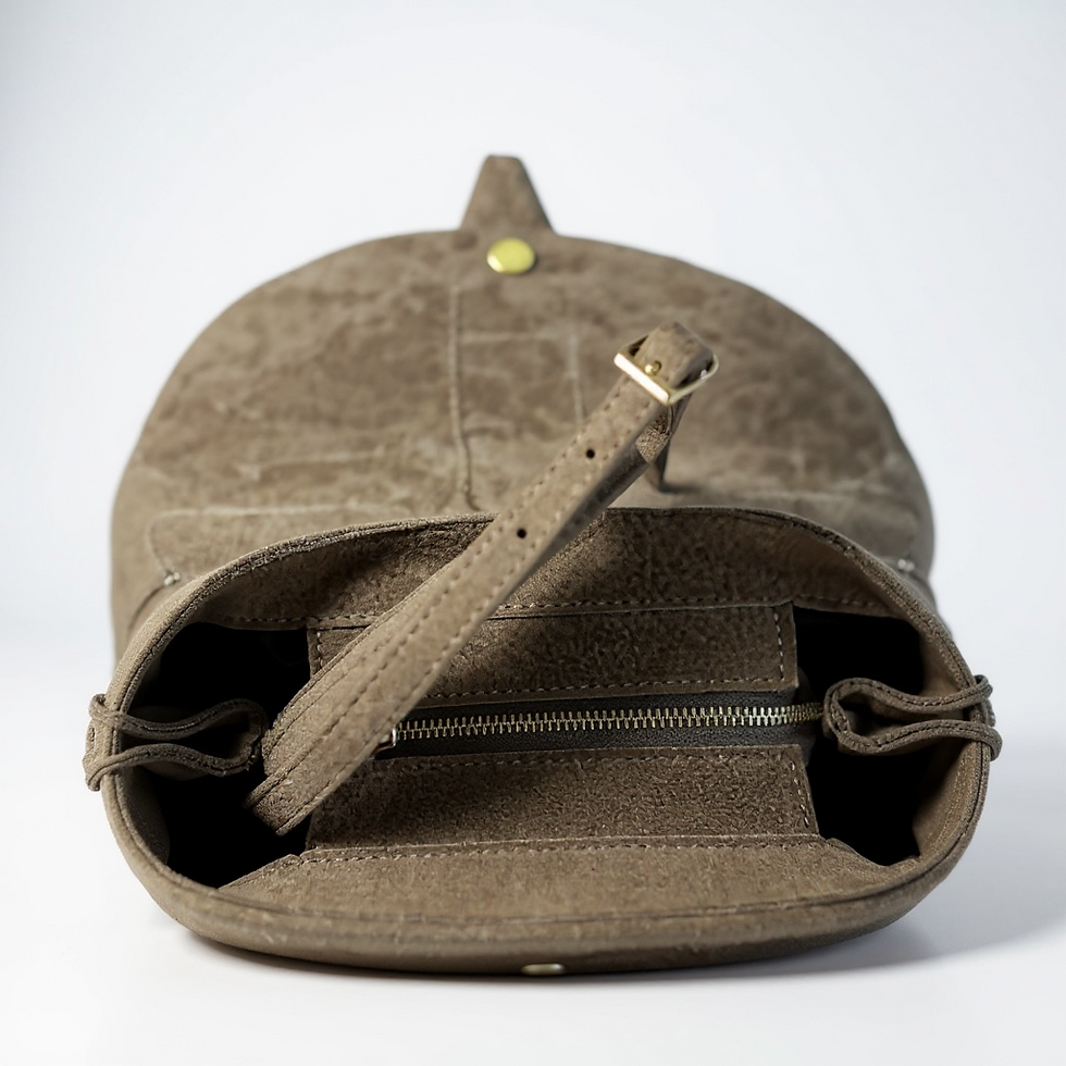 Miniaturbild: Borsa a spalla in camoscio 