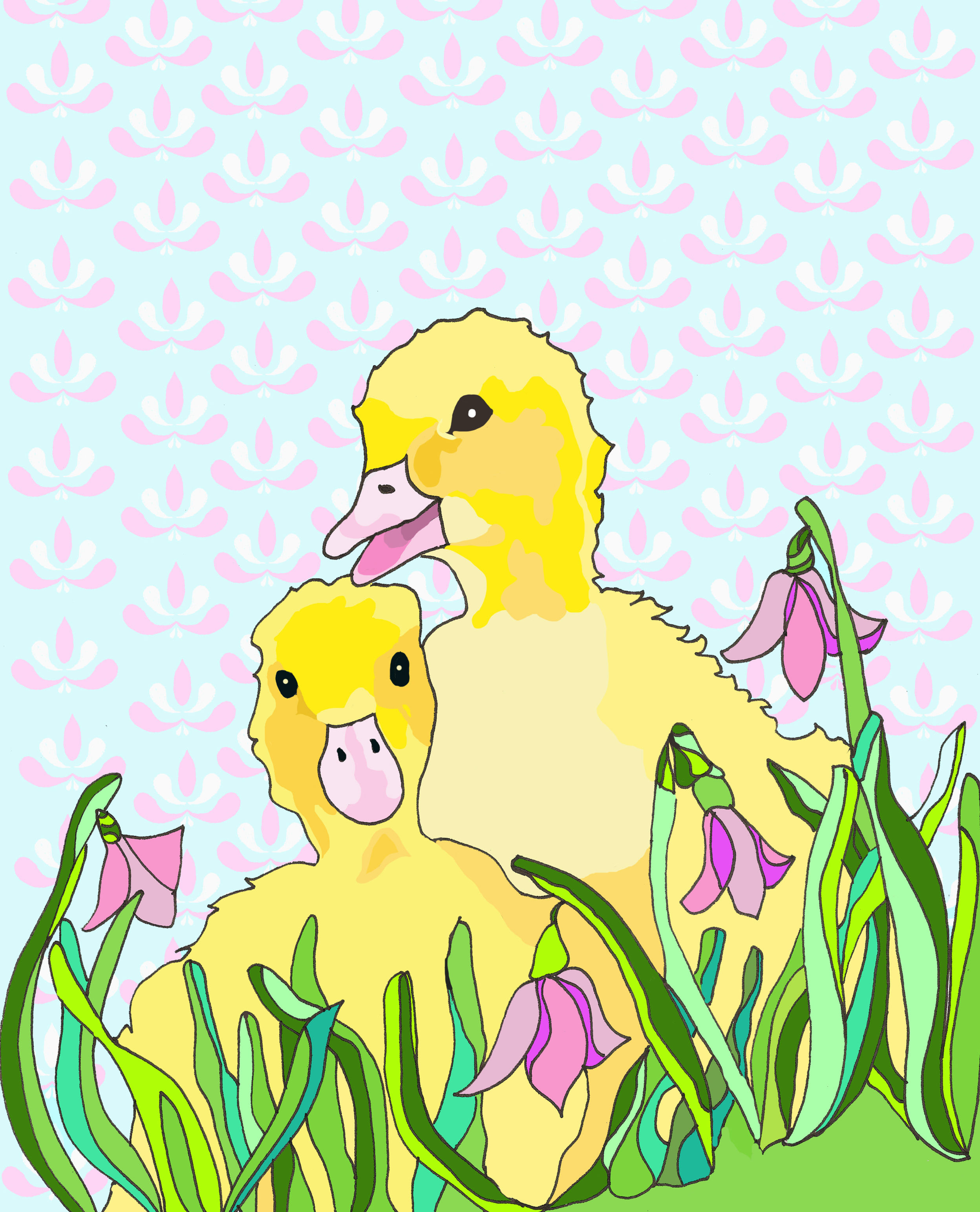 "Duckling Love" PRINT