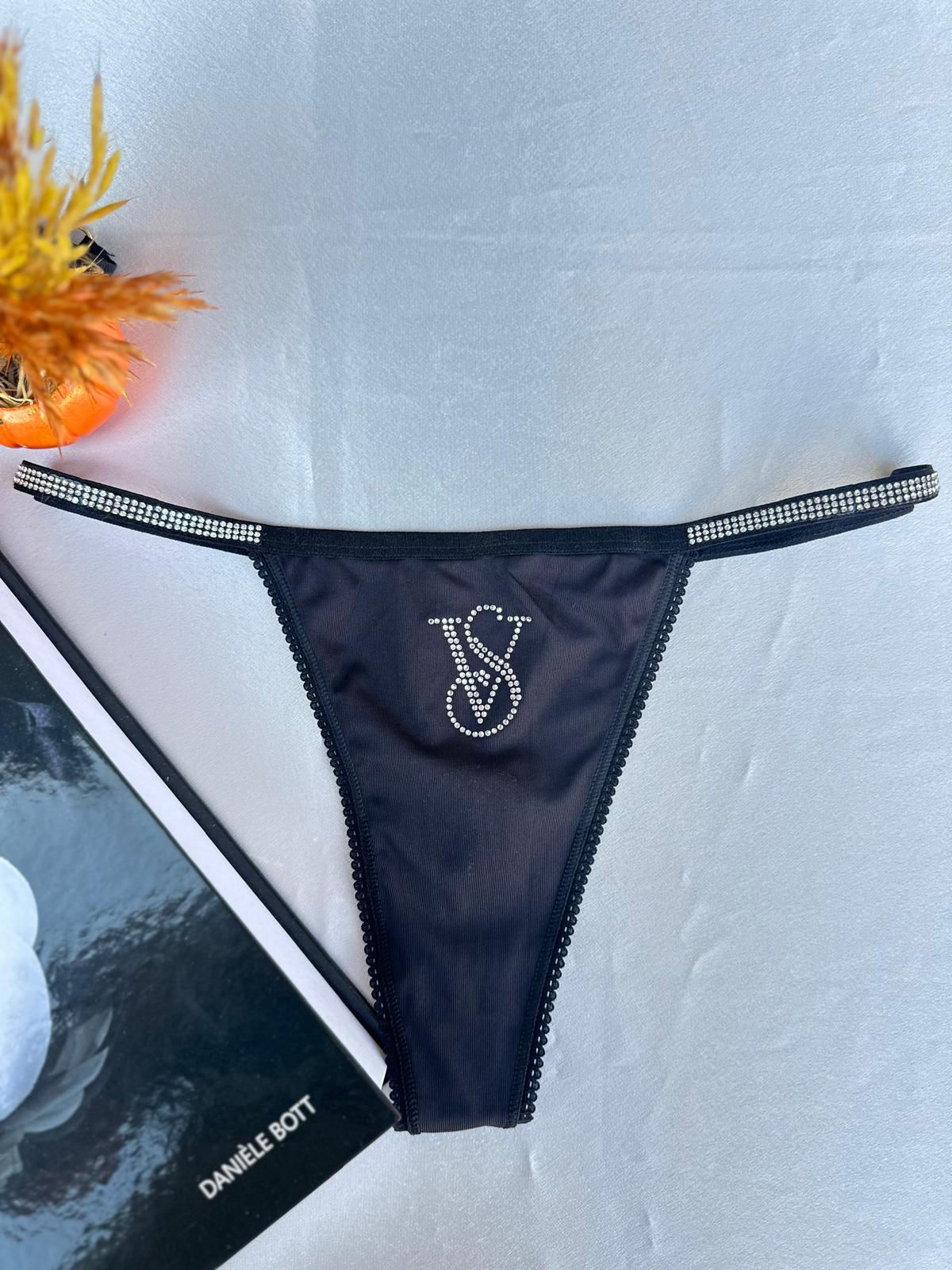 Bantları taşlı VS önü taşlı tanga