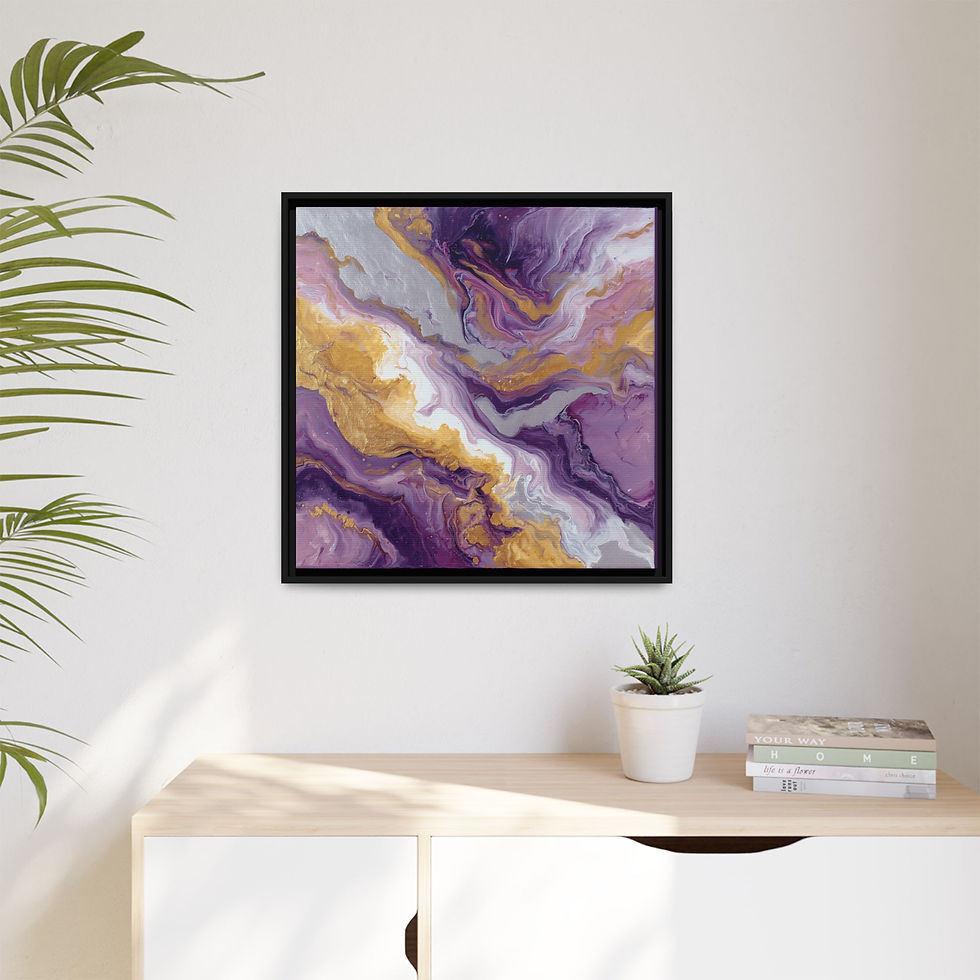 Thumbnail: VIOLET REVERIE • Purple Inspired Artwork #2