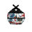 Thumbnail: Trendy Tropical Backpack , Beach, Travel, or School Colorful Backpack,
