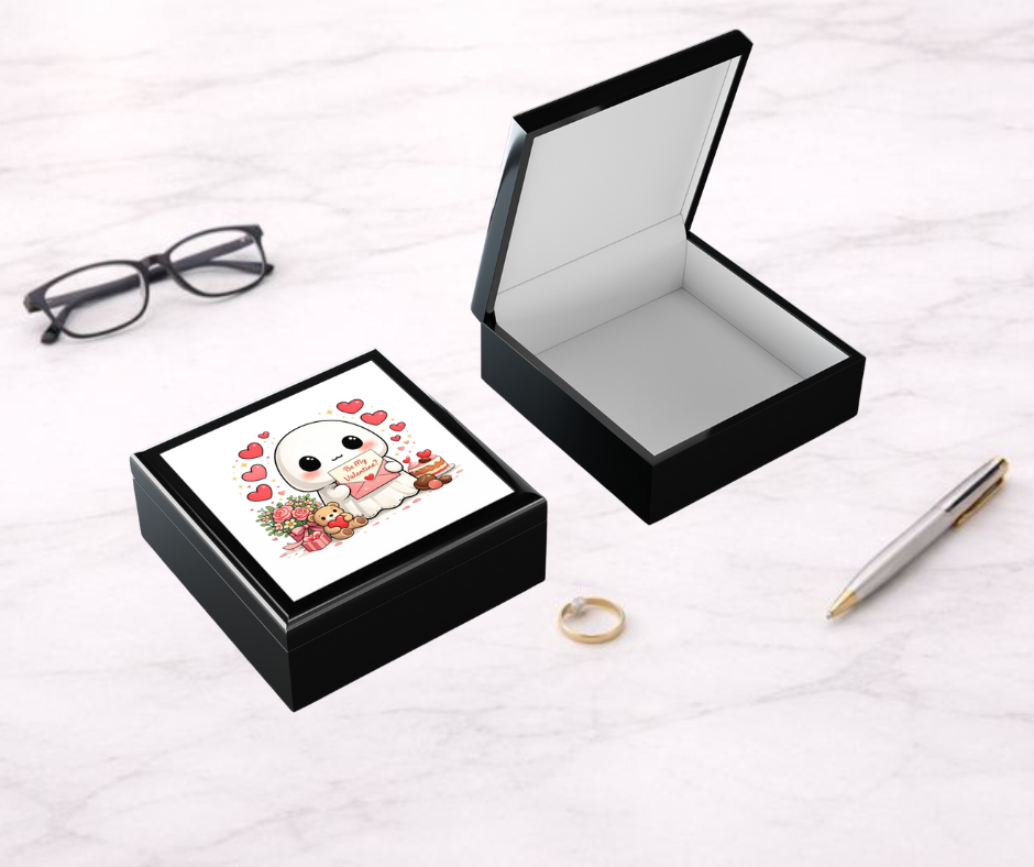 Thumbnail: Keepsake Jewelry & Stash Box (available in 3 colors) | BE MY BOO