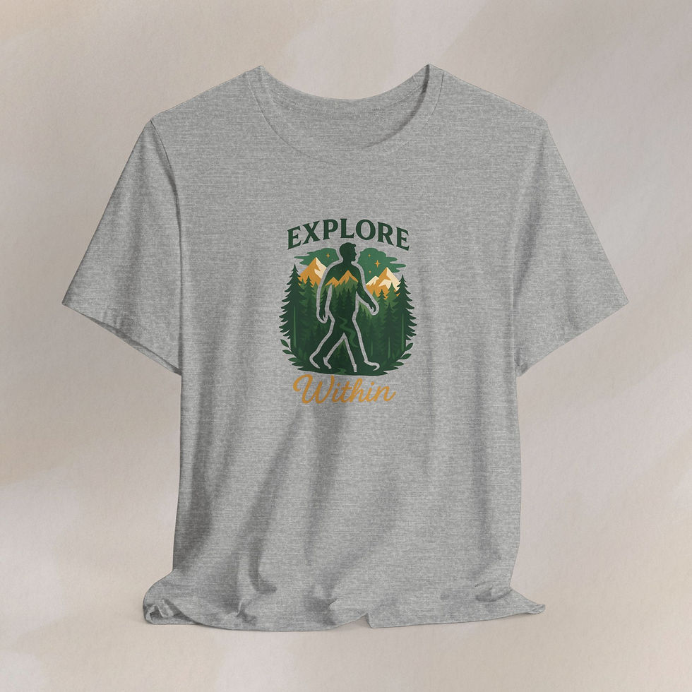 Thumbnail: Hiking Nature Shirt •  Campers & Mindful Adventurers Graphic Tee
