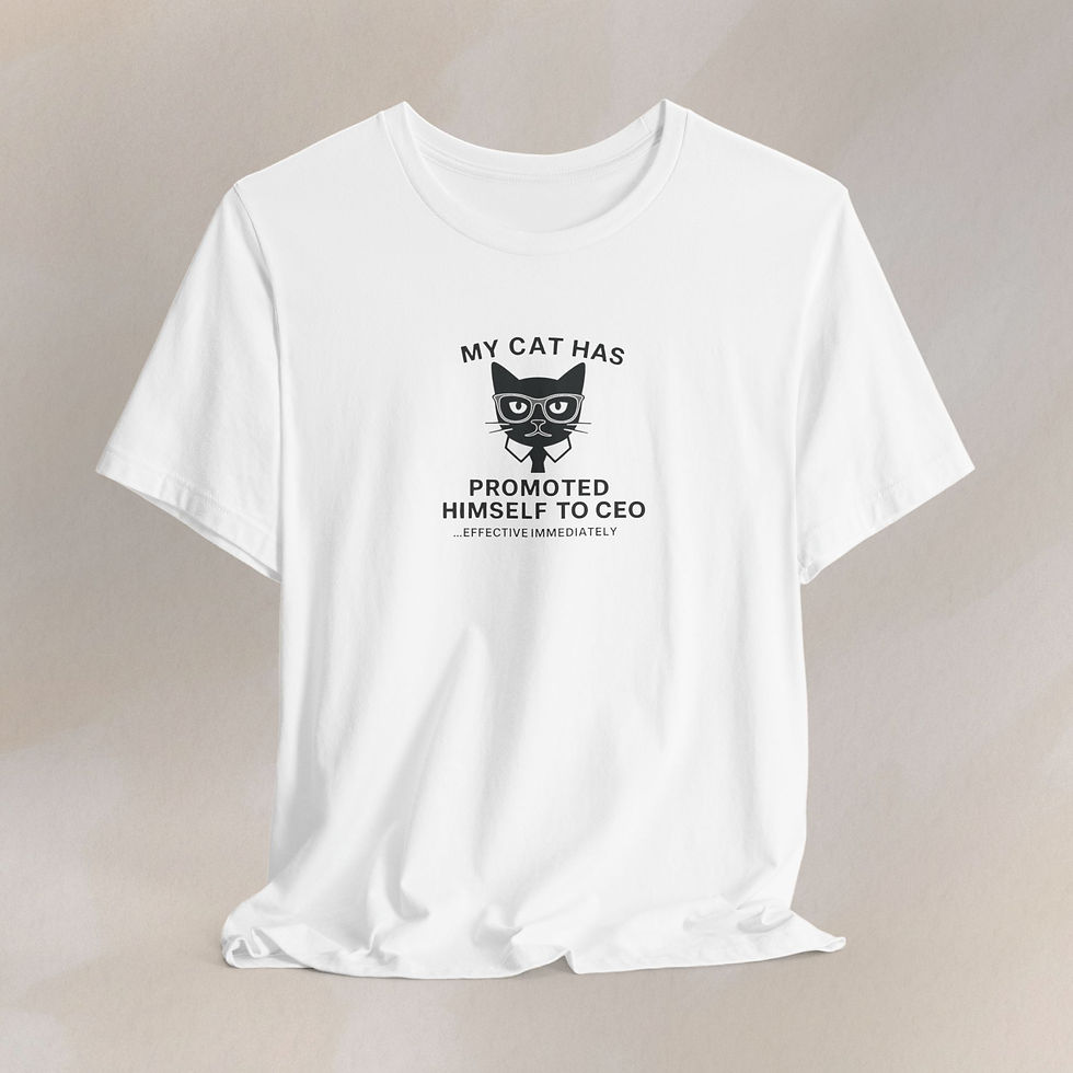 Thumbnail: Funny Cat Parent Gift – Pet Humor Tee